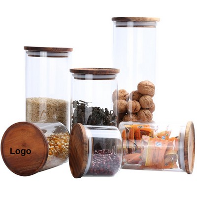 Airtight Food Storage Glass Canister