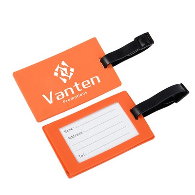 Soft PVC Luggage Tag