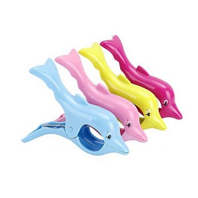 Dolphin Beach Towel Clip