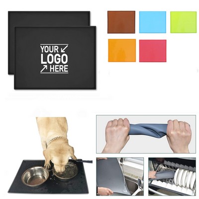 Silicone Waterproof Pet Bowl Mat