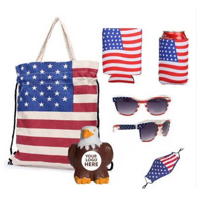 American Flag Patriotic Kit