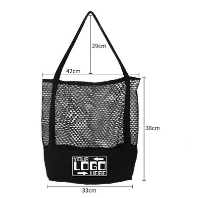 Reusable Cotton Mesh Grocery Bags