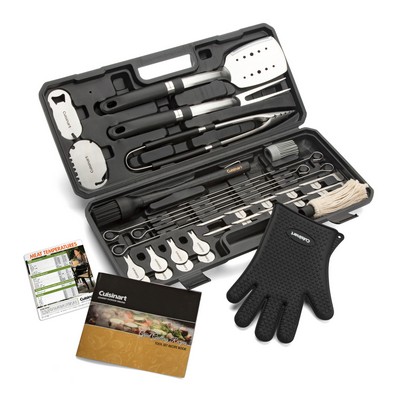 Cuisinart Outdoors® 36 Piece Backyard BBQ Tool Set - Black