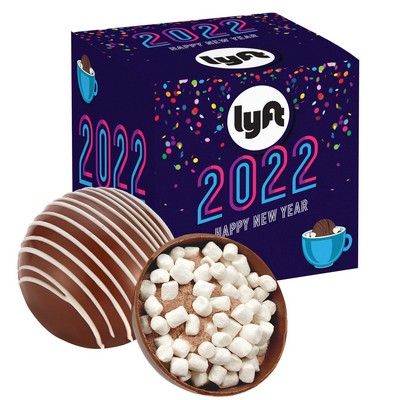 New Years Hot Chocolate Bomb Gift Box - Original Flavor - Classic Milk