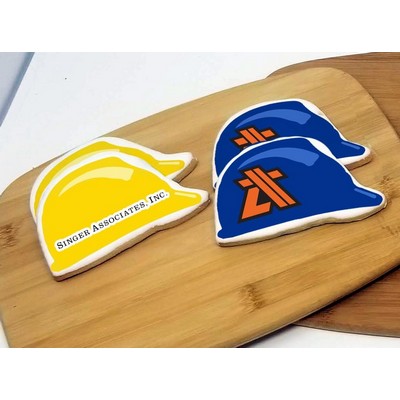 Hard Hat Logo Sugar Cookie