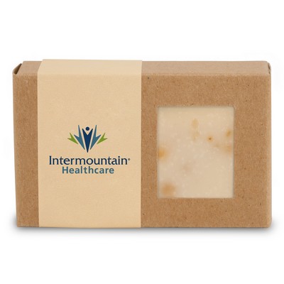 Luxurious Herbal Soaps in Box - Clarifying Peppermint