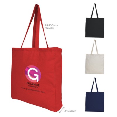 Urban Gusseted 6oz Cotton Tote