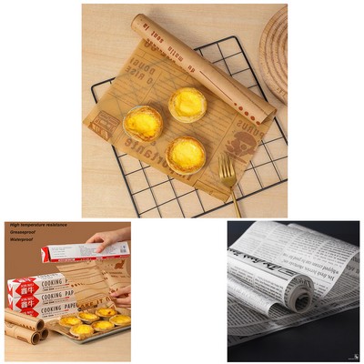 Custom Greaseproof Waterproof Baking Paper