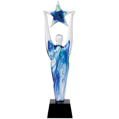 Celebration Art Glass Award 12 1/2"H