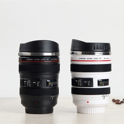 13 Oz. Lens Shaped Coffee Cup w/Logo