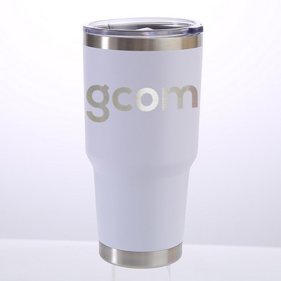 30 oz. Vacuum insulated double wall tumbler