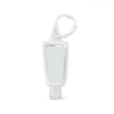 1 Oz. Citrus Scent Hand Sanitizer Gel W/ Silicone Holder