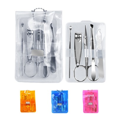 Translucent 5-Piece Manicure Pouch