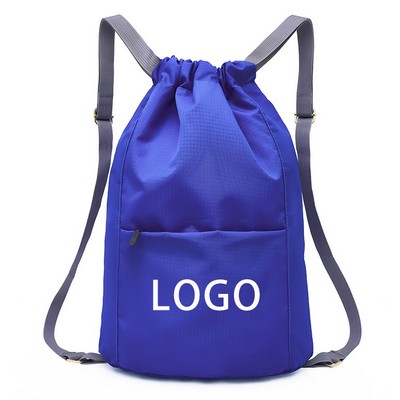 Adjustable Waterproof Drawstring Backpack