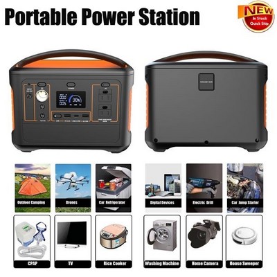 600Wh Portable Solar Power Station