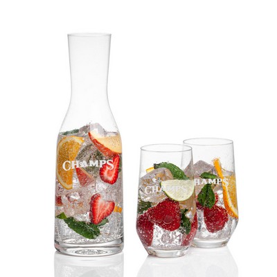 Caldmore Carafe & 2 Bexley Beverage