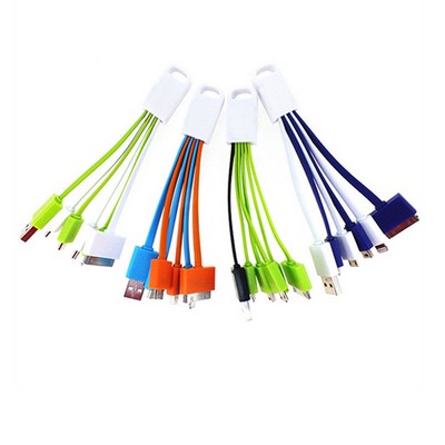 5-in-1 Multifunctional Porkpie USB Charging Cable