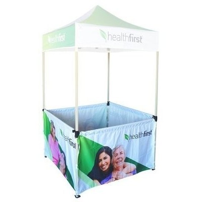 Pop Up Canopy Side Skirt (5'x3') & Double Sided Sublimation