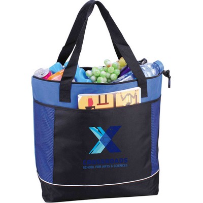 Jumbo Cooler Tote Bag - Full Color Transfer (22" x 16" x 7.5")