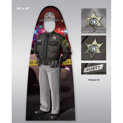 Custom Child Size Male Trooper Officer Photo Prop