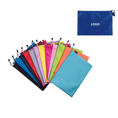 Waterproof Zipper File Bags