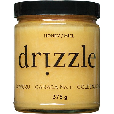 Drizzle Golden Raw Honey- 13oz/375g