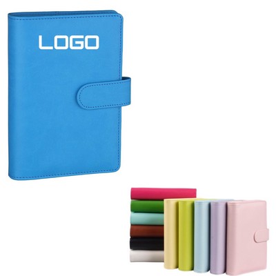 A6 PU Leather Notebook Binder