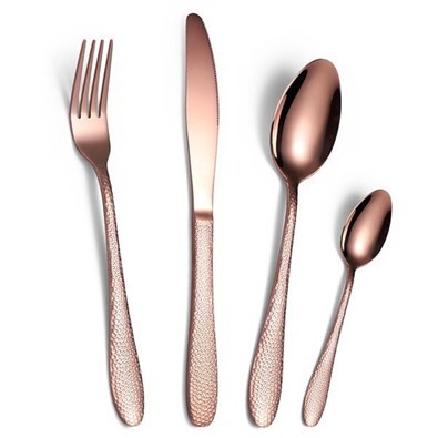 4-Piece Stainless Steel Tableware Set