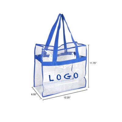 Clear Stadium Tote Bag