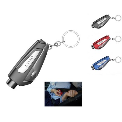 Seatbelt Cutter & Window Breaker Keychain