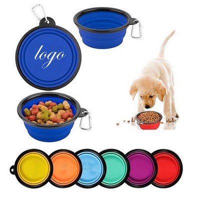 Portable Foldable Silicone Pet Feeder