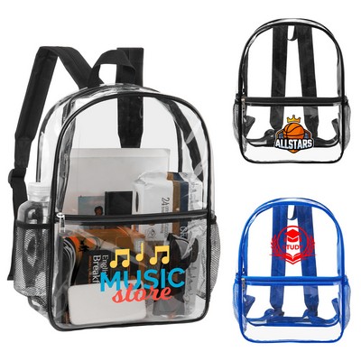 Heavy Duty Multi-Function PVC Transparent Backpack