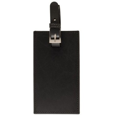 Leather Bonded Luggage Tag