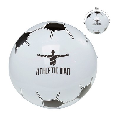 16" Inflatable Soccer Beach Ball