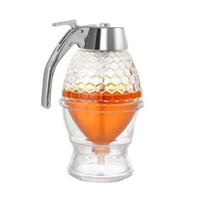 8 Oz Honey Dispenser Drip less with Stand