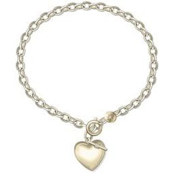 Olivia Burton® Gold Plate Classic Knot Heart Bracelet