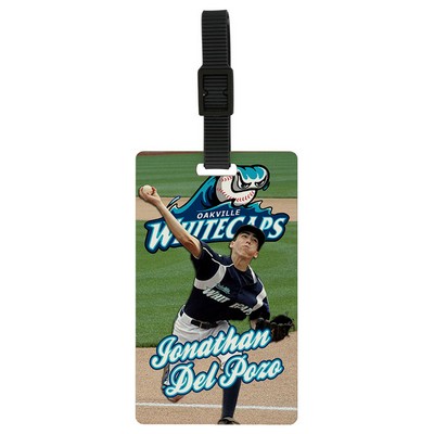 Sublimated Luggage Tag - Mdf, 2x4"