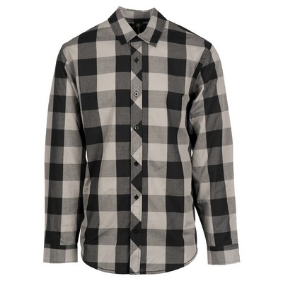 Burnside Men's Buffalo Plaid Woven Shirt