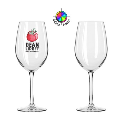 12 Oz. Vina Wine Glass (4-Color Process)