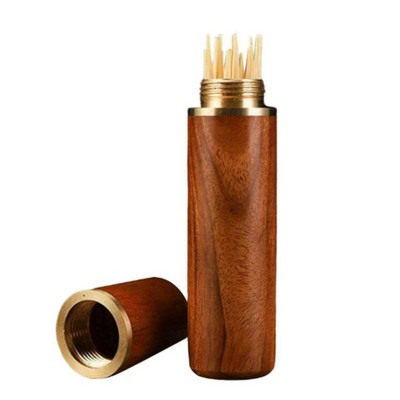 Wooden Toothpick Holder