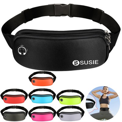 Three-chamber Running waist bag