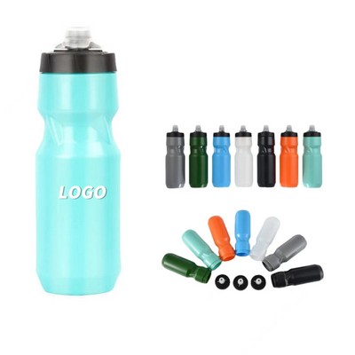 24 Oz Sports Water Bottle w/Valve Lid