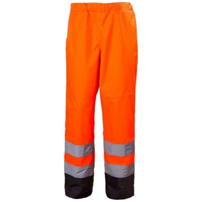 Hi Viz Waterproof Class E Reflective Tape Color Block Over Trousers Safety Pants