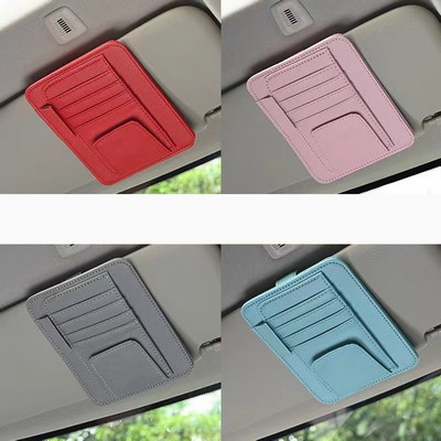 Cards Holder Car Sun Visor Organizer