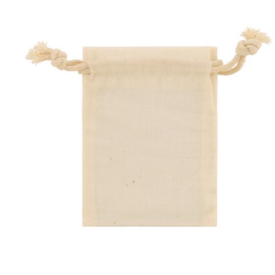 cotton Muslin Pouch (2.94" x 4")