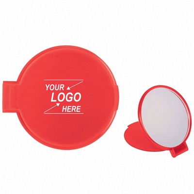 Compact Portable Round Makeup Mirror