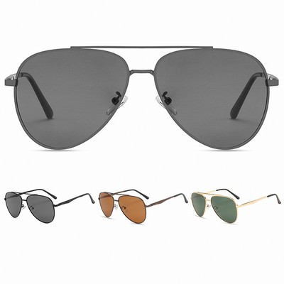 Unisex Aviator Mirrored Sunglasses for Adults