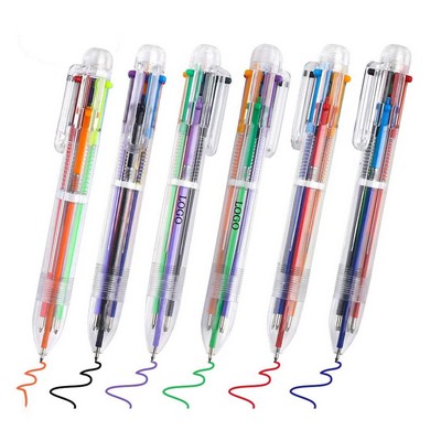 Multicolor Retractable Ballpoint Pens