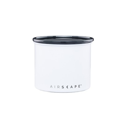 4" Chalk Matte White Airscape® Coffee Canister Classic