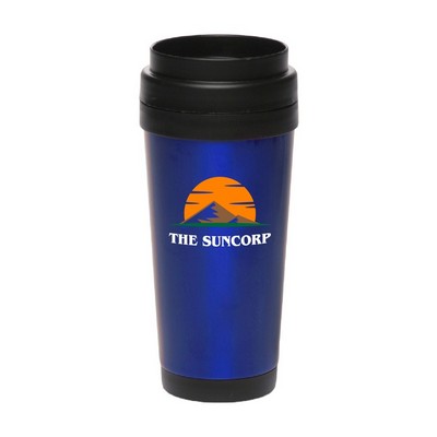 16 oz. Intrepid Stainless Steel Insulated Mug (Full Color Imprint)